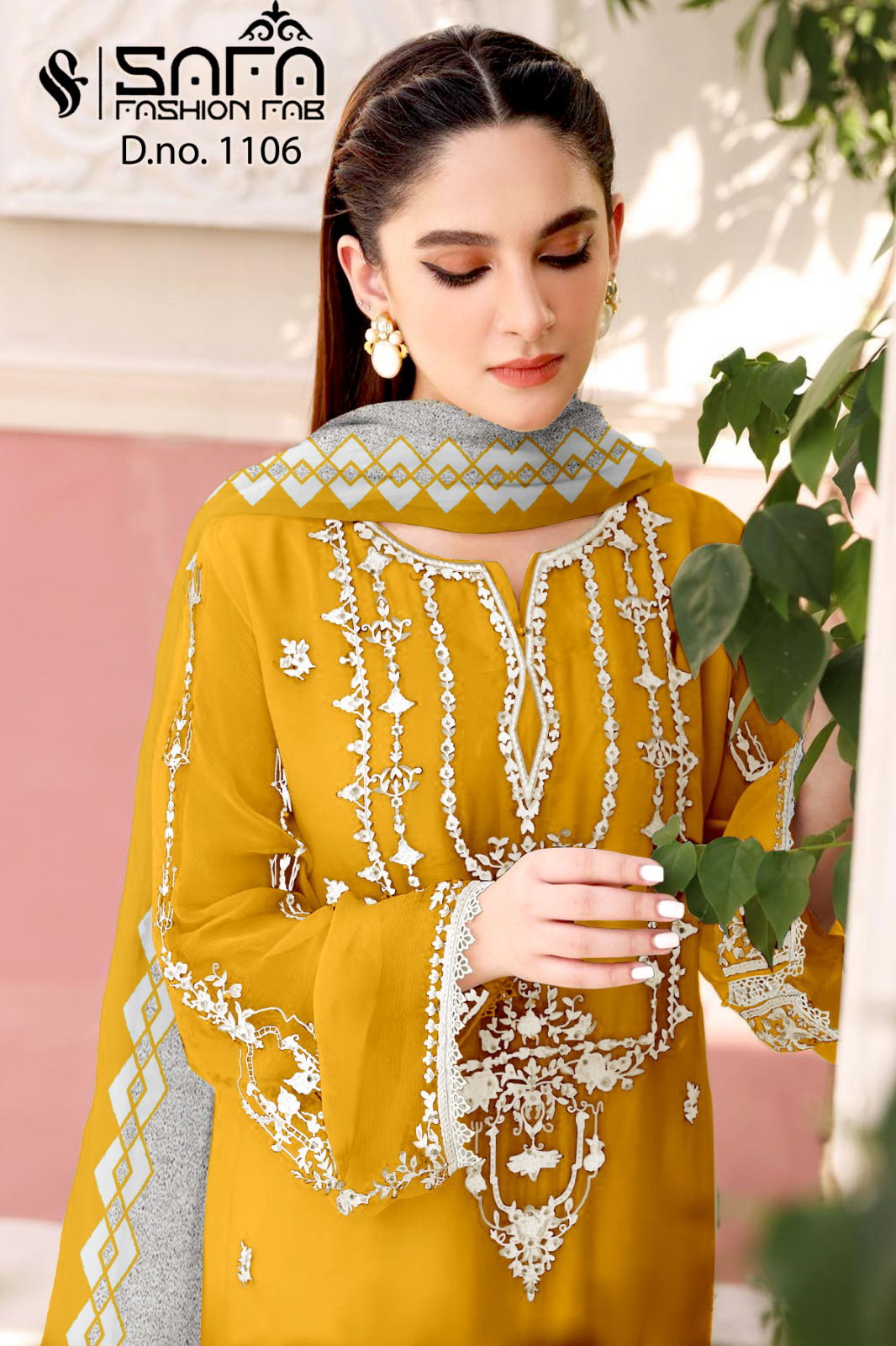 Safa Fashion 1106 Pakistani Salwar Suit Catalog